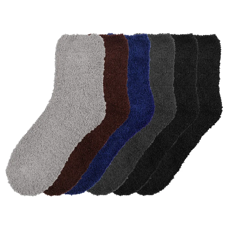 MOPAS LADIES PLUSH SOFT SOCKS (30301_PLAIN3)