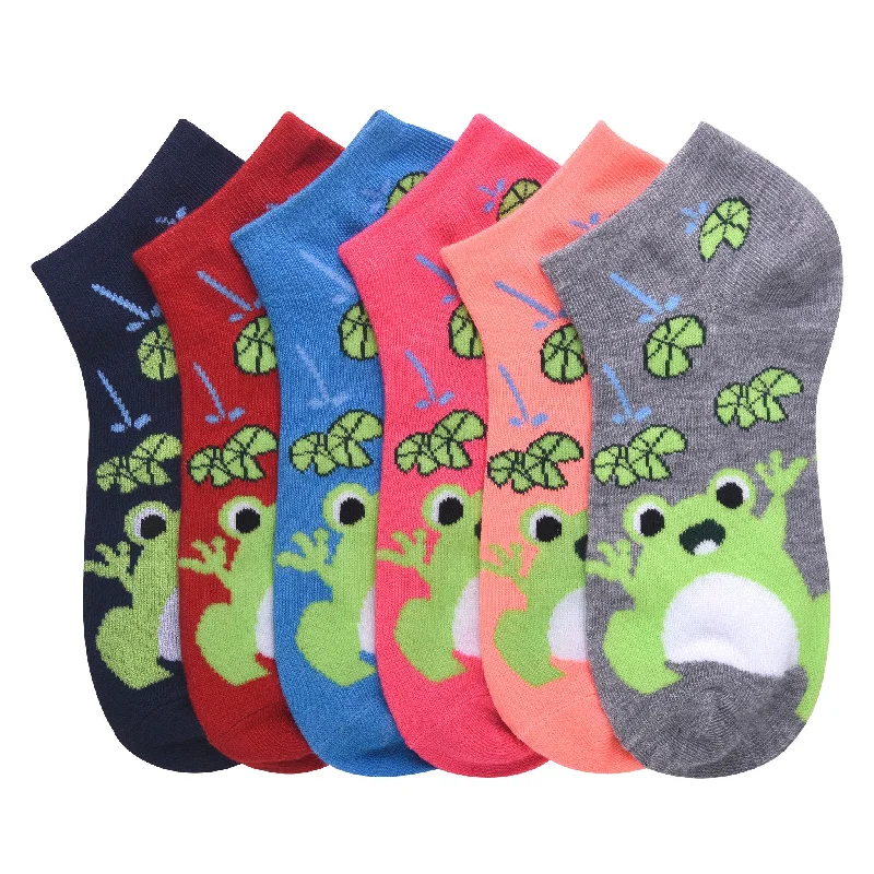 MAMIA SPANDEX SOCKS (FROG)