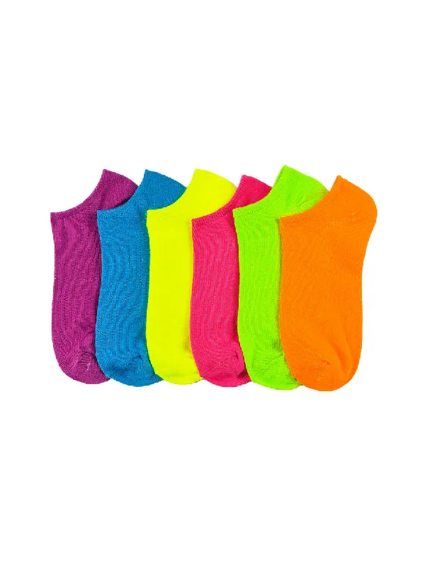 MAMIA SPANDEX SOCKS (NEOND) - 6-8