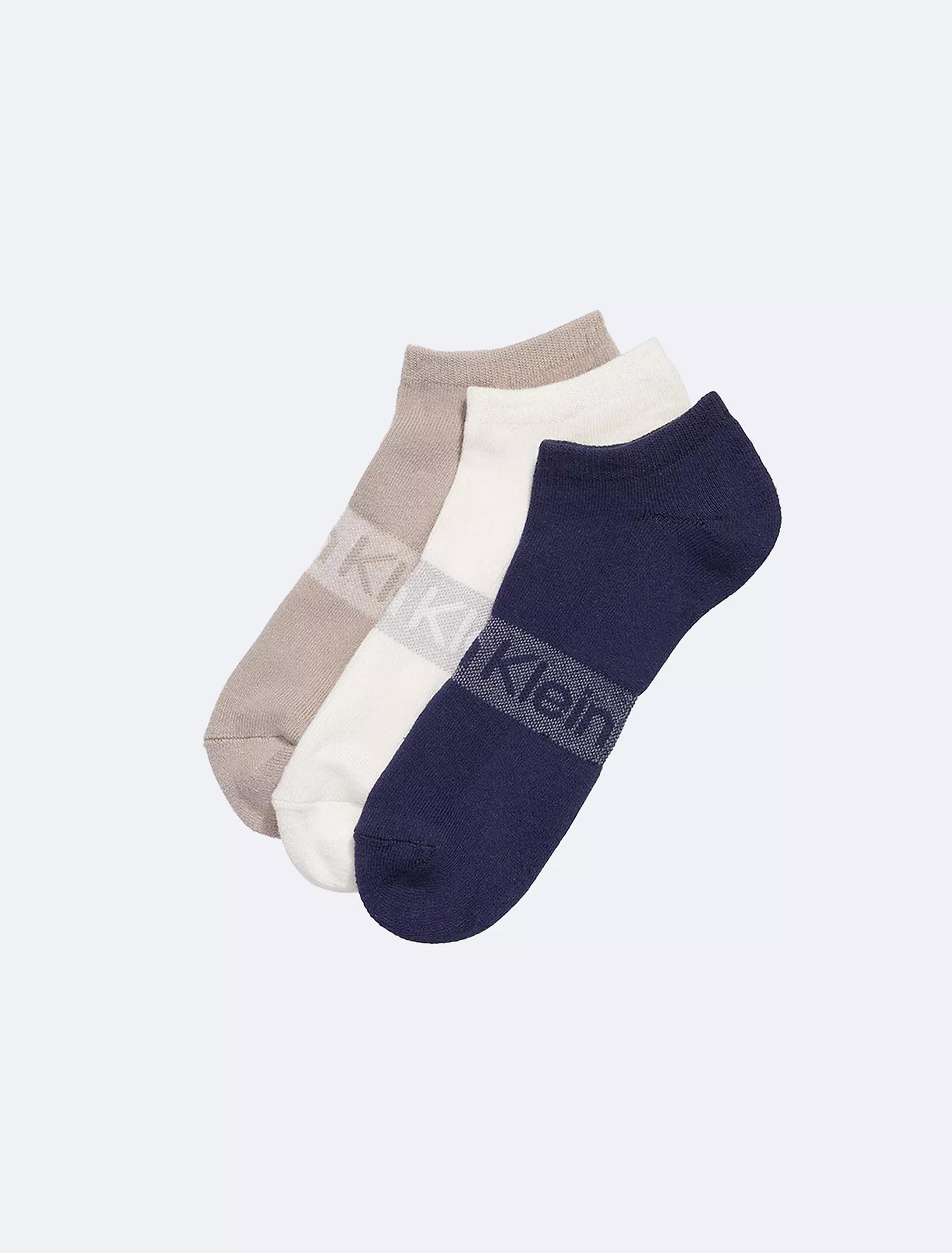 Calvin Klein Cushion No shoe Socks 3 Pack - CKM231NS01002