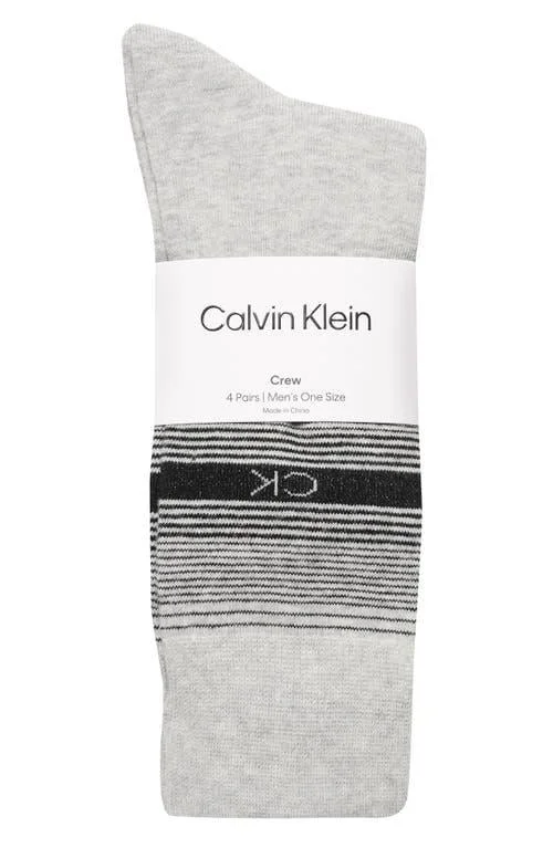 Calvin Klein Grey Assorted 4 Pack - CKM241DR04001