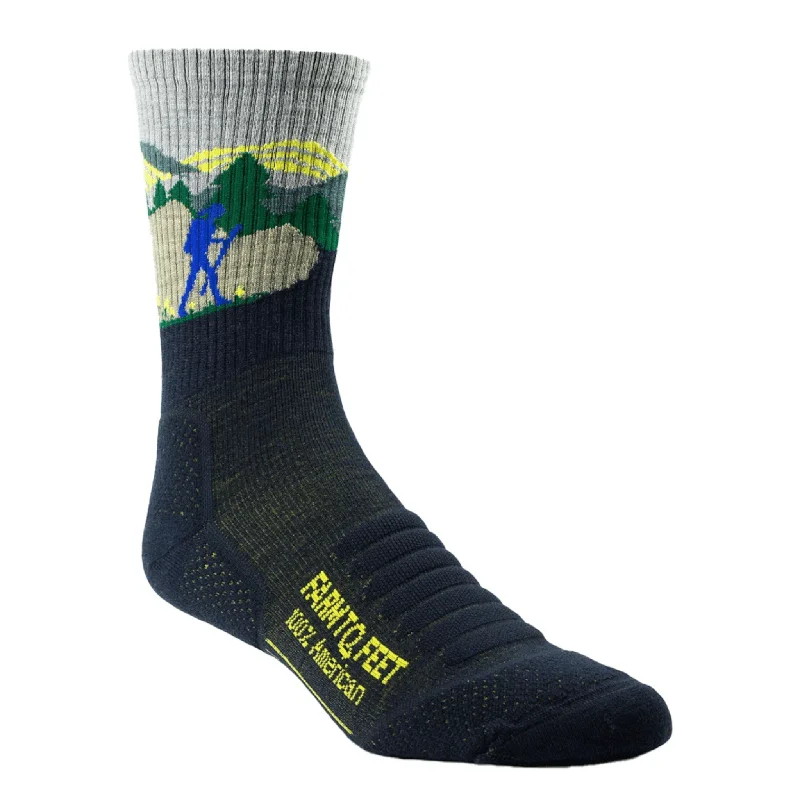 Farm to Feet Blue Ridge Hiker 3/4 Crew Socks