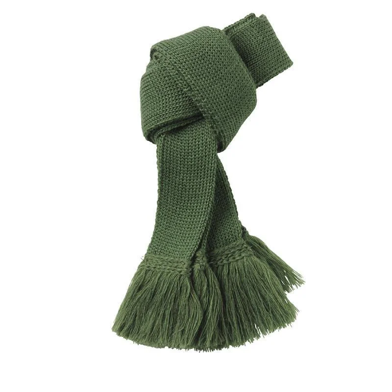 Laksen Merino Garter Ties - Sea Grass