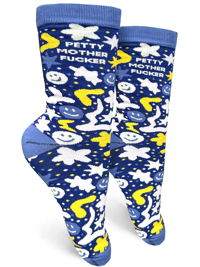 Petty Mother Fucker Crew Socks