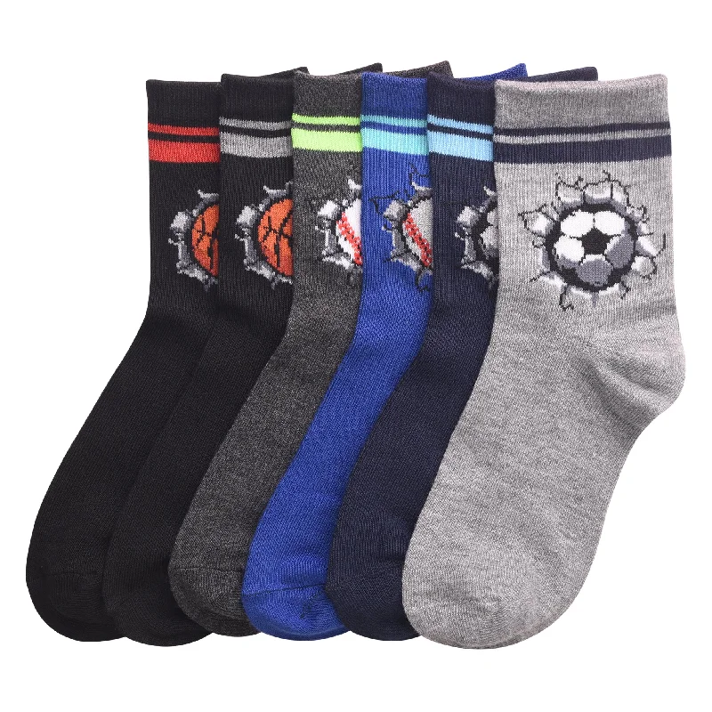 PODE BOY'S COMPUTER CREW SOCKS (PR_BALL)