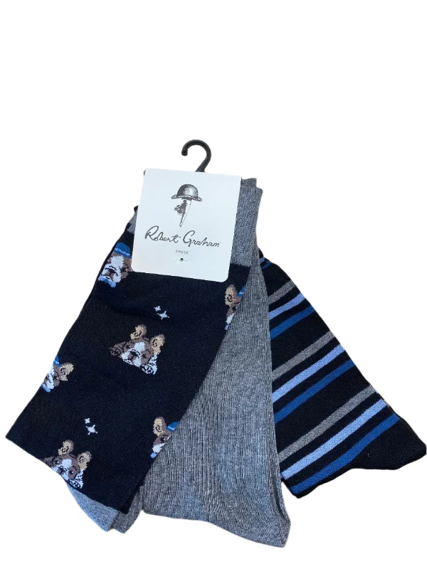 Black/Blue Stripe/Dogs 071