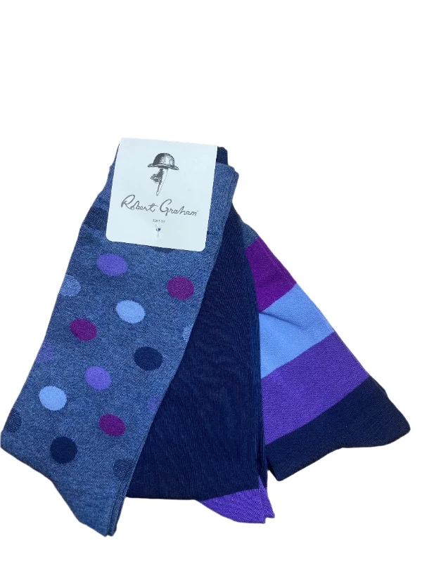 Blue/Purple/Navy Stripe/Dot 077