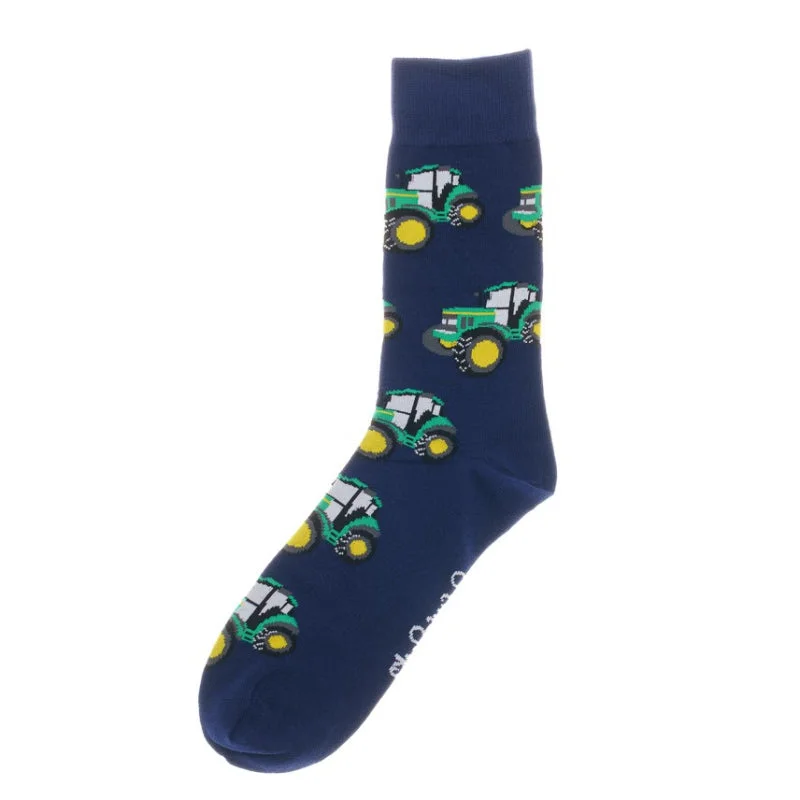 Shuttle Socks - Green Tractor