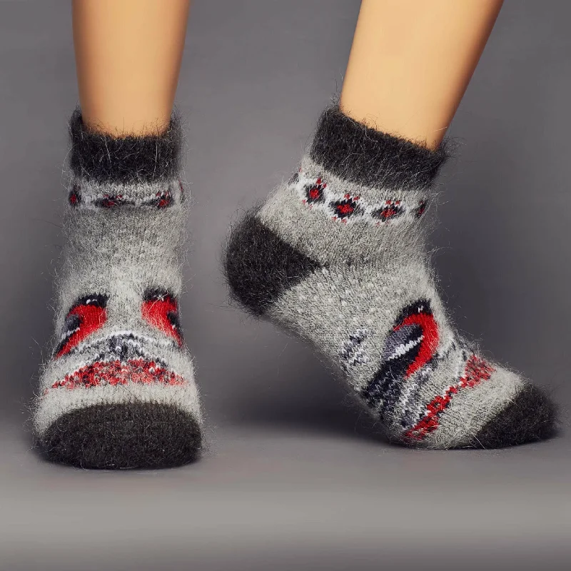 Siberia Spirit Birds and Berries Low Socks