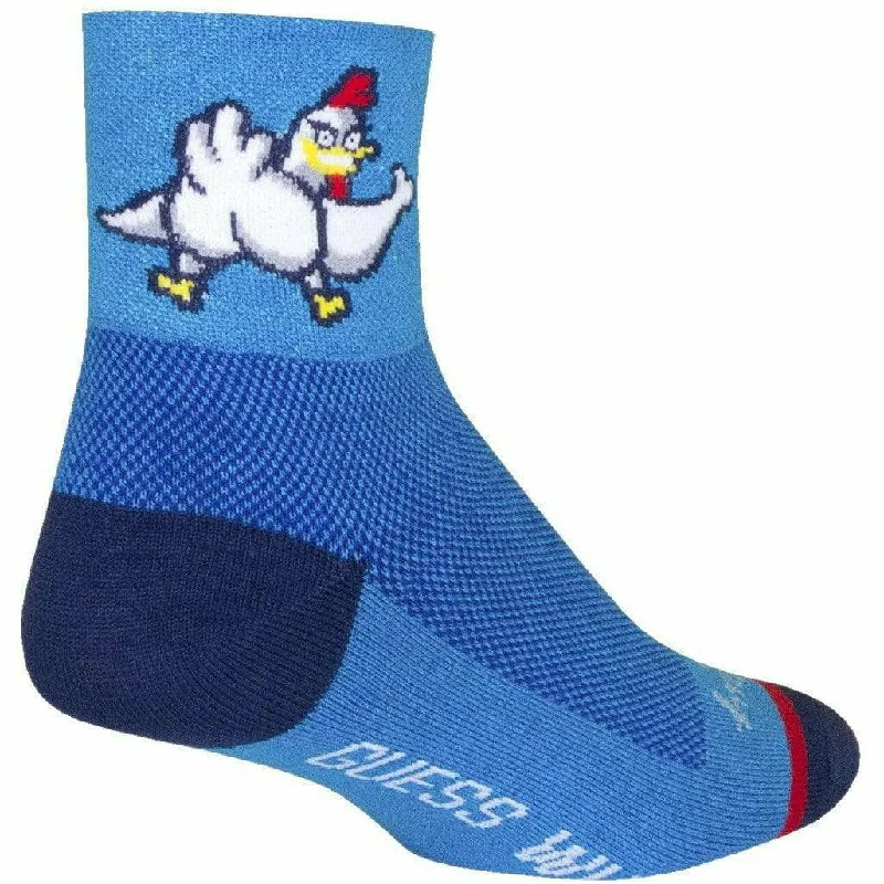 SockGuy Chickenbutt Classic 3 Inch Crew Socks