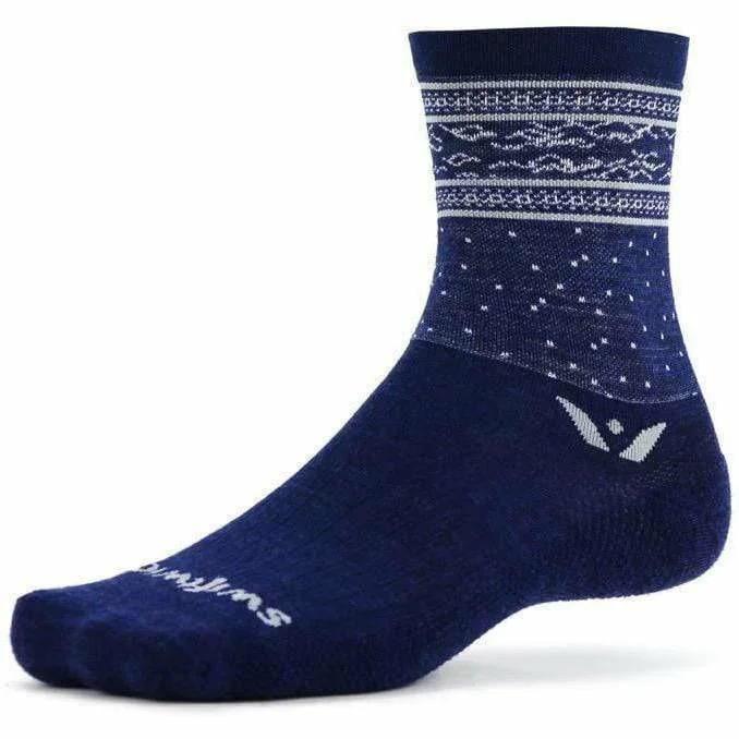 Swiftwick Vision Five Flurry Limited Edition Crew Socks