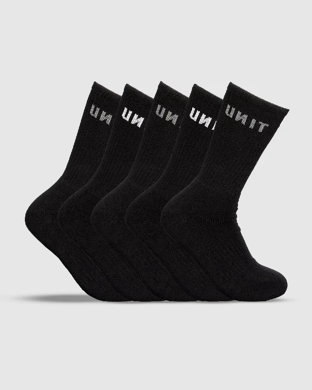 UNIT Mens Respond Bamboo Socks - 5 Pack