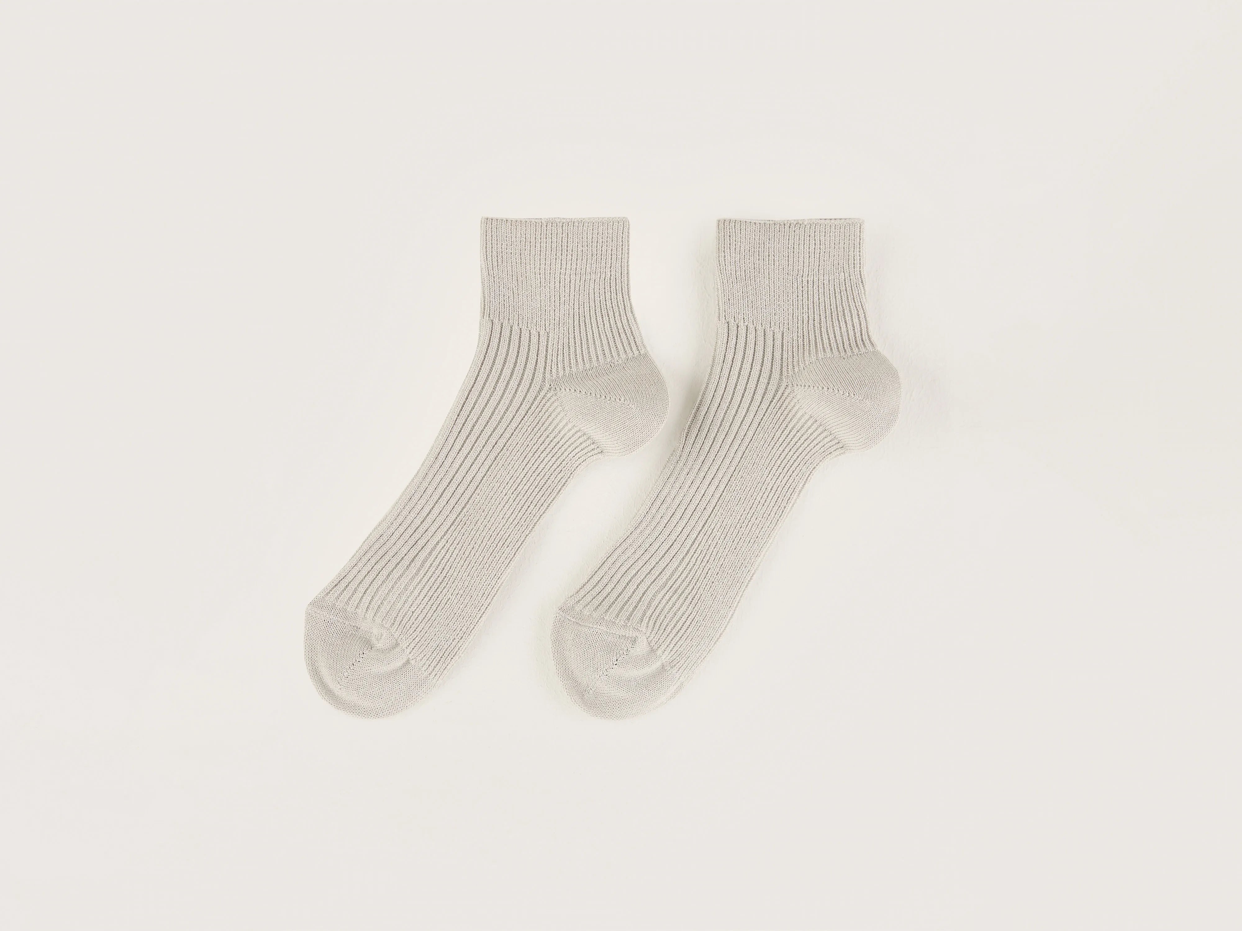 Bapis short socks (242 / W / OYSTER)