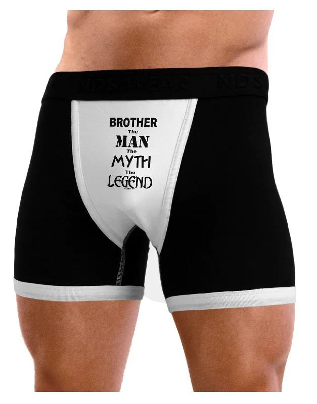 Brother The Man The Myth The Legend Mens Boxer Brief Underwear by TooLoud