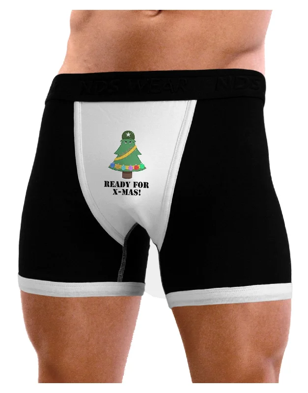 Christmas Tree - Ready for X-Mas Mens Boxer Brief Underwear