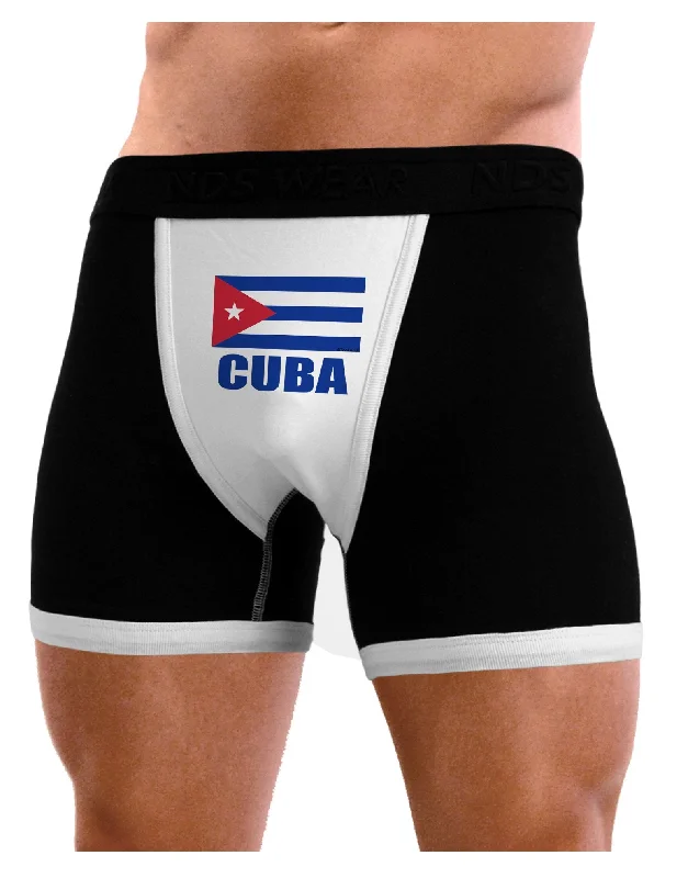 Cuba Flag Cuban Pride Mens Boxer Brief Underwear by TooLoud