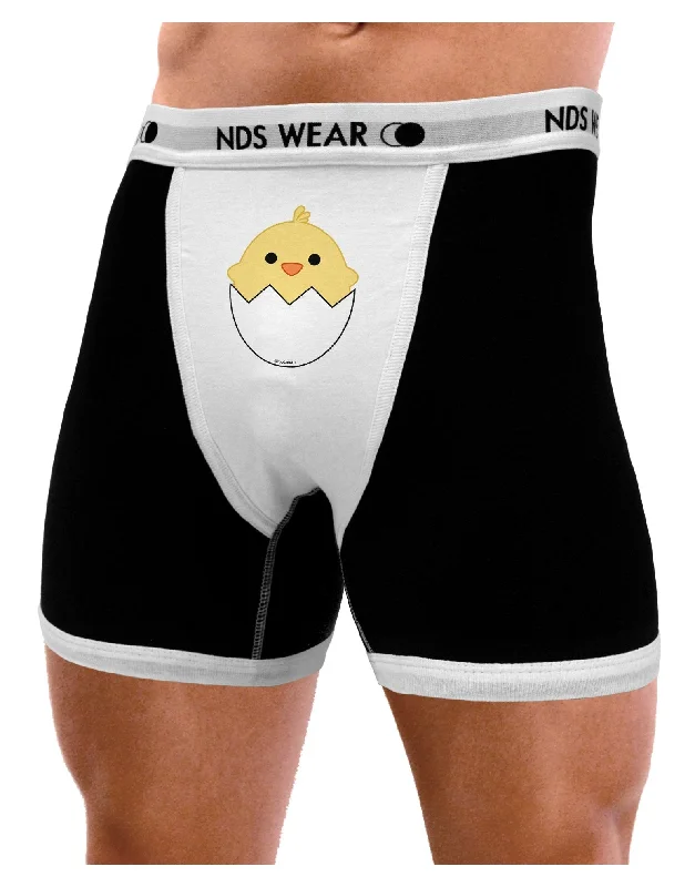 Cute Hatching Chick Design Mens Boxer Brief Underwear by TooLoud