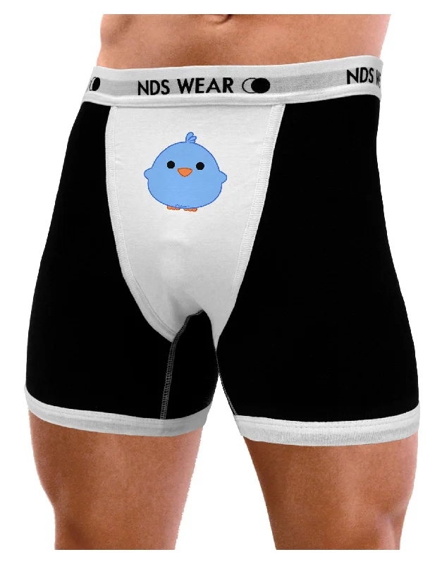 Cute Little Chick - Blue Mens Boxer Brief Underwear by TooLoud