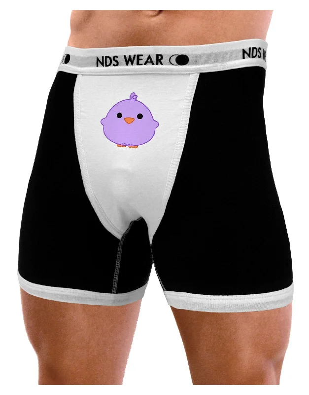 Cute Little Chick - Purple Mens Boxer Brief Underwear by TooLoud