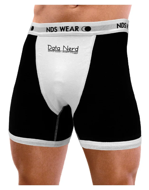 Data Nerd Mens Boxer Brief Underwear by TooLoud