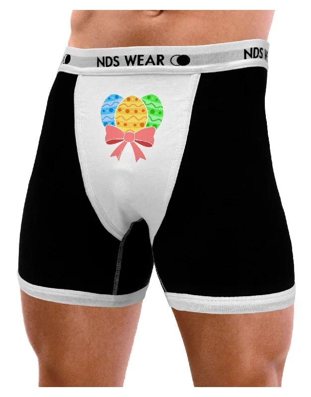 Easter Eggs With Bow Mens Boxer Brief Underwear by TooLoud