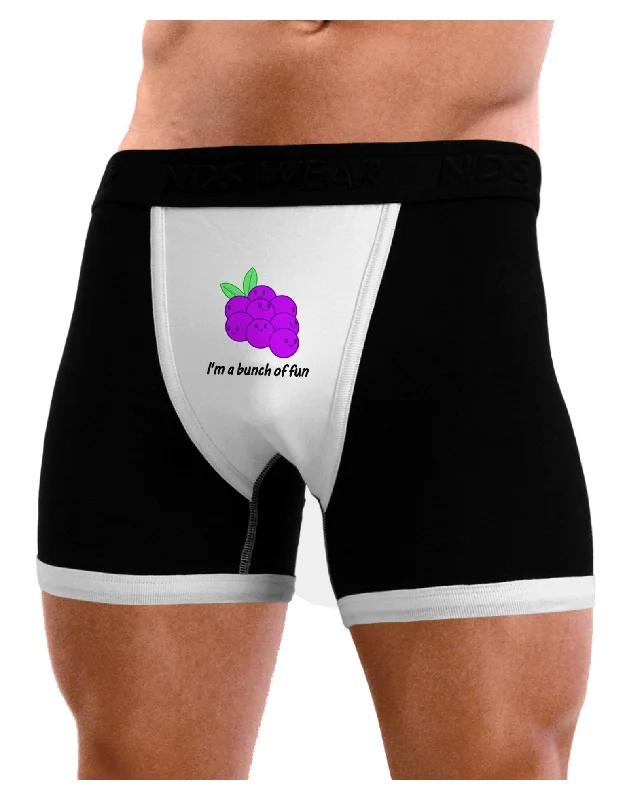 Grapes - I‘m a Bunch of Fun Mens Boxer Brief Underwear