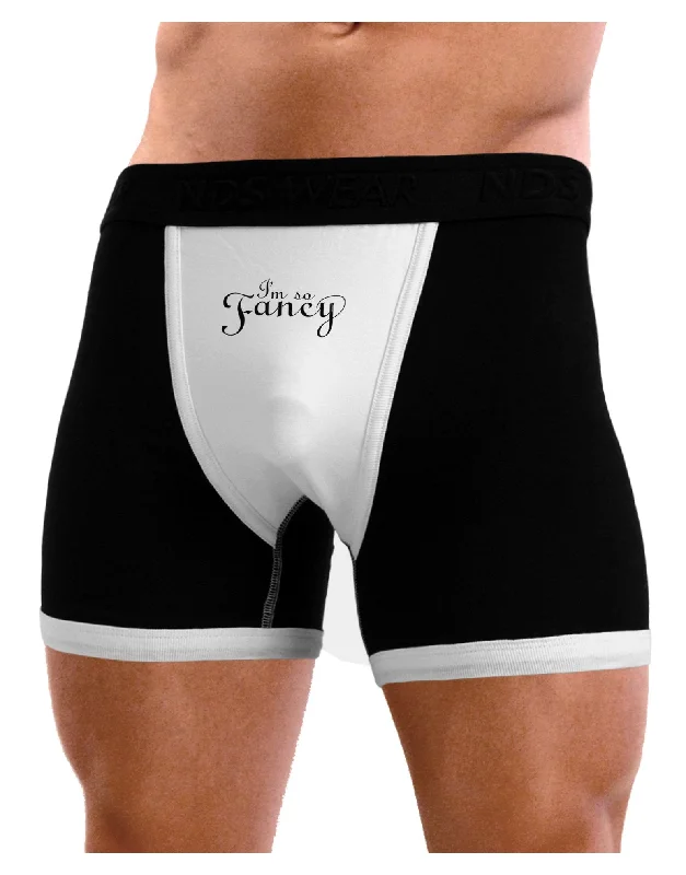 I‘m So Fancy Text Mens Boxer Brief Underwear