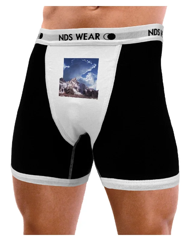 Mountain Pop Out Mens Boxer Brief Underwear by TooLoud