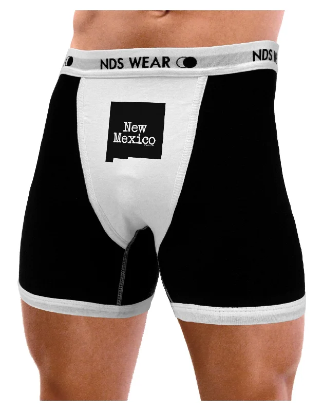 New Mexico - United States Shape Mens Boxer Brief Underwear by TooLoud