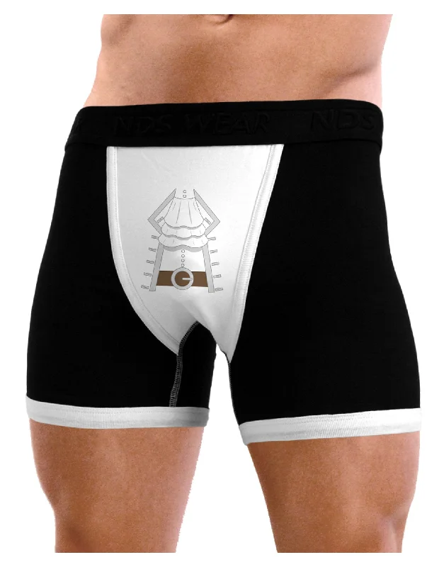 Pirate Captain Costume Silver Mens Boxer Brief Underwear