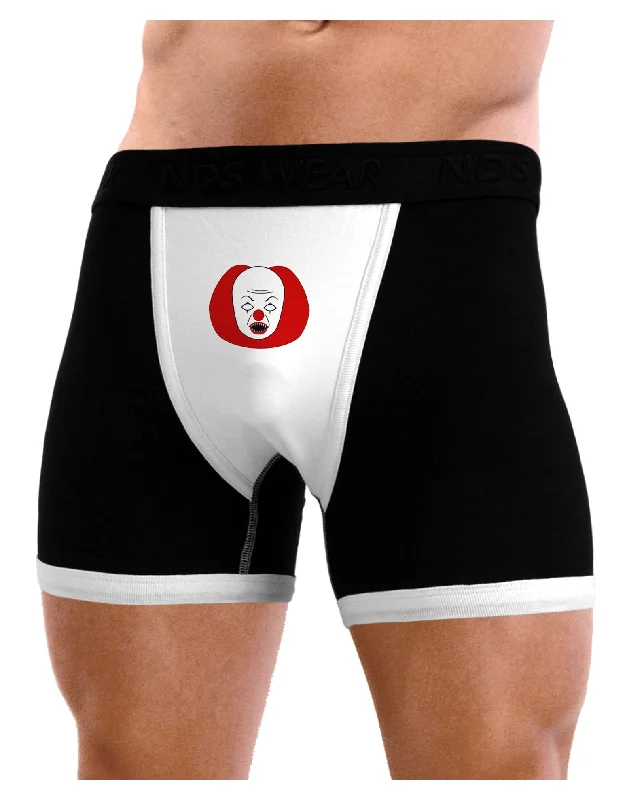 Scary Face Clown - Halloween Mens Boxer Brief Underwear