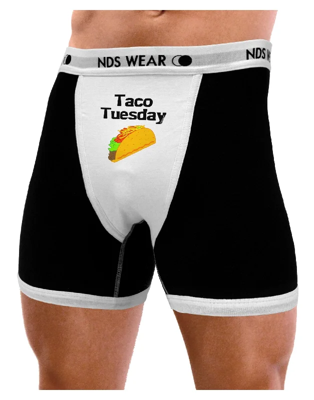 Taco Tuesday Design Mens Boxer Brief Underwear by TooLoud