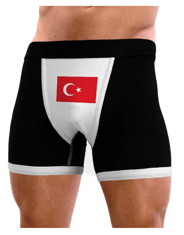 Turkey Flag Mens Boxer Brief Underwear by TooLoud