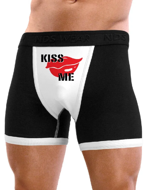 Valentines Day Mens Sexy Printed Boxer Briefs - Valentine‘s Day Designs