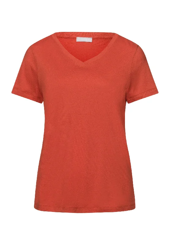 Sleep And Lounge Relaxed V-Neck Top | Ripe Apple 74842-2293