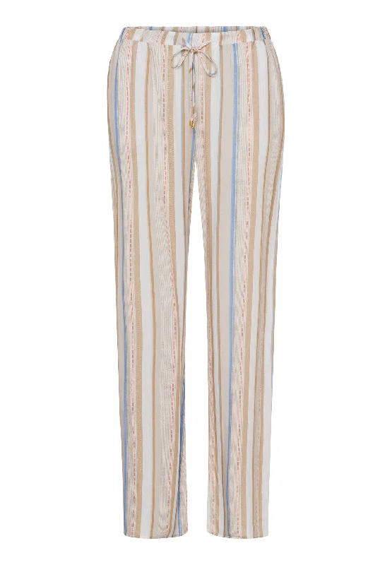 Sleep And Lounge Woven Long Pant | Textured Stripe 77617-2953