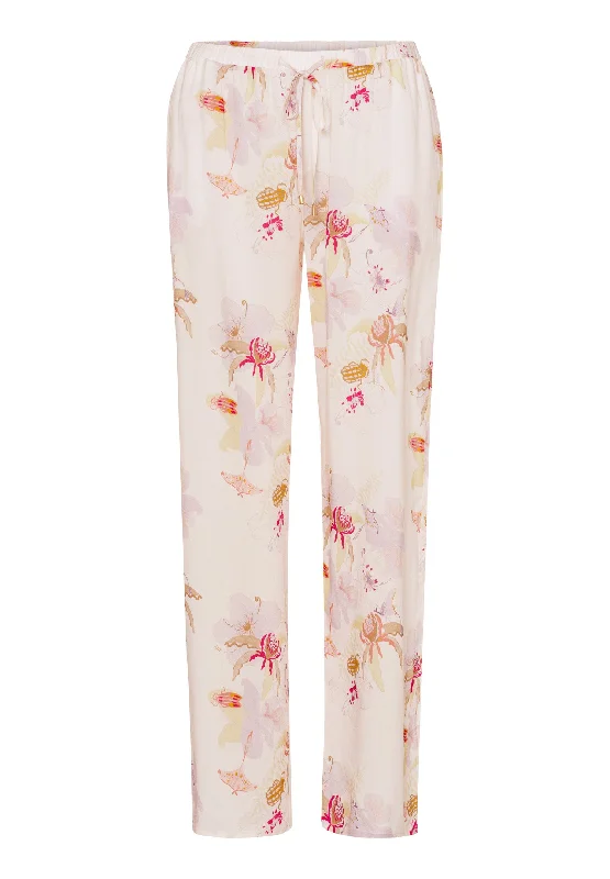 Sleep And Lounge Woven Long Pant | Bustling Garden 77617-2956