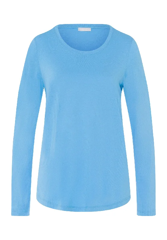 Sleep And Lounge Relaxed Round Neck Top | Angelite 77844-2547