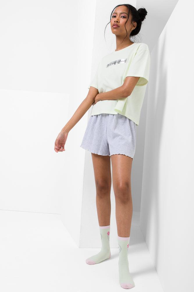 Boxy Sleep T-Shirt Green