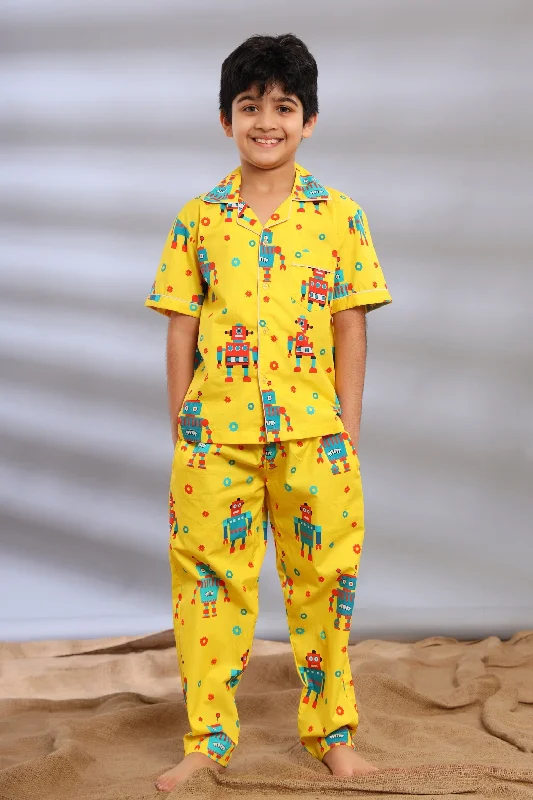 Robot Pajama Set for Boys