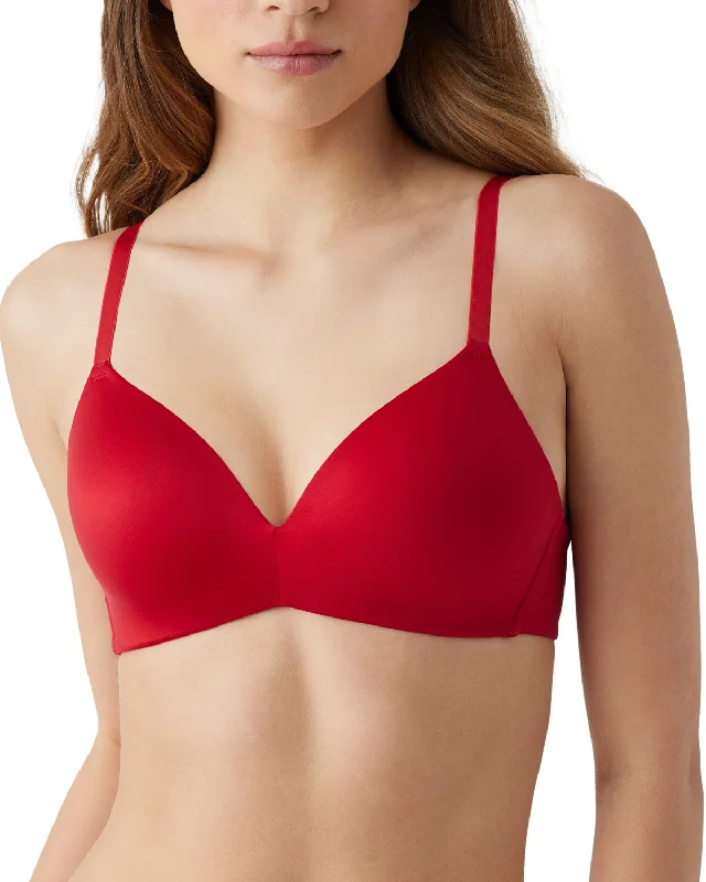 B. Tempt'd By Wacoal Future Foundation Wire free T-Shirt Bra (More colors available) - 956281 - Haute Red