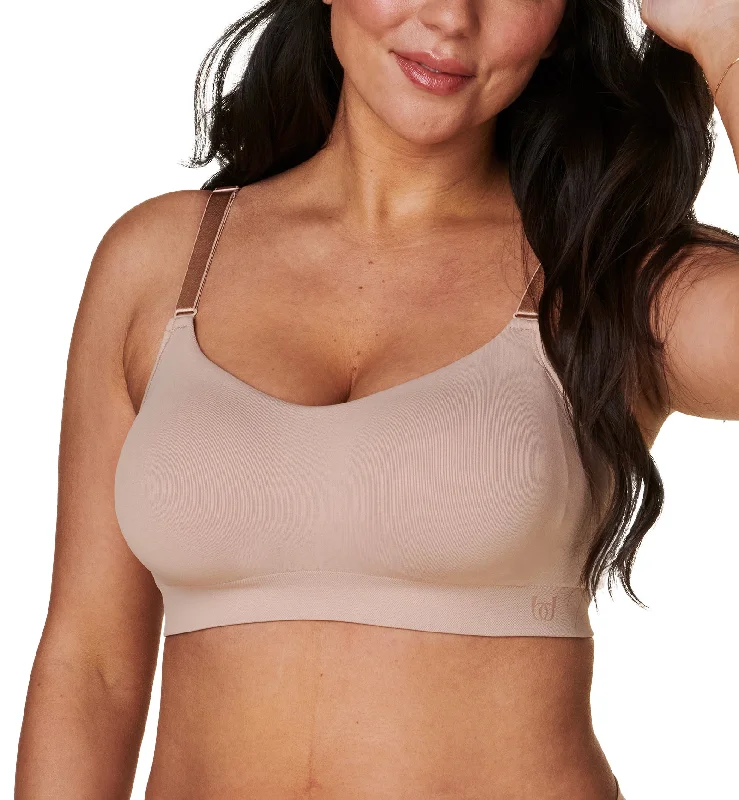 BRAVADO! DESIGNS Intrigue Everyday Balconette Wire-Free Bra (11058) - Cameo