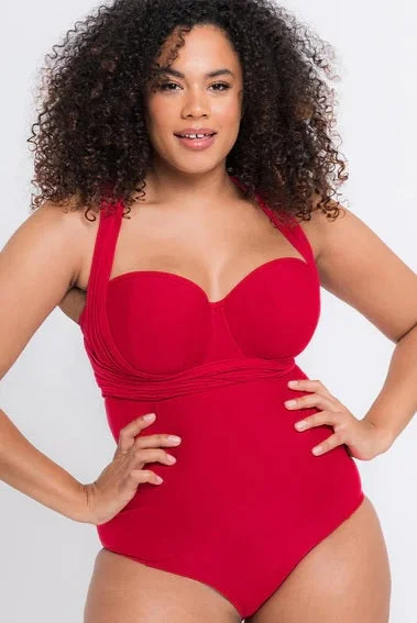 Curvy Kate Wrapsody Bandeau Swimsuit *Final Sale*