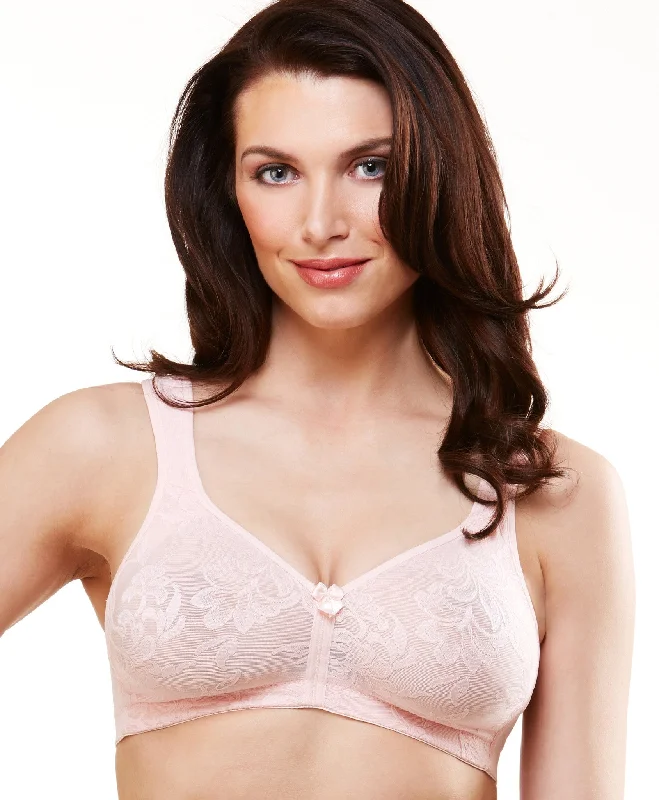 VERSAILLES Seamless Wire-Free Bra #13214 - Blush