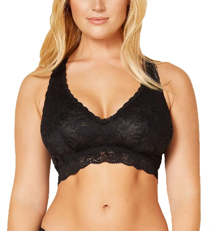 Cosabella Never Say Never CURVY Racie Racerback Bralette (NEVER1355) - Black