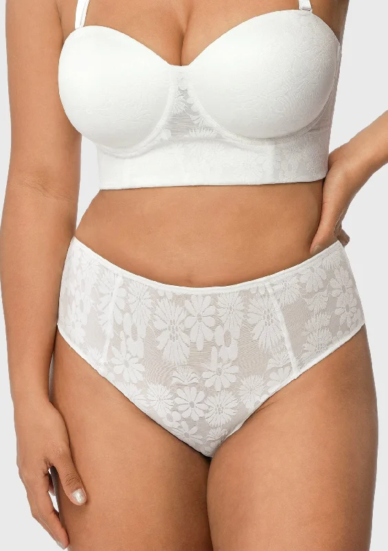 Daisy High-Rise Soft Comfort Lace Brief Underwear