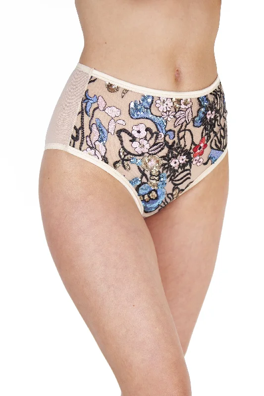 Eleanor Embroidery High Waist brief