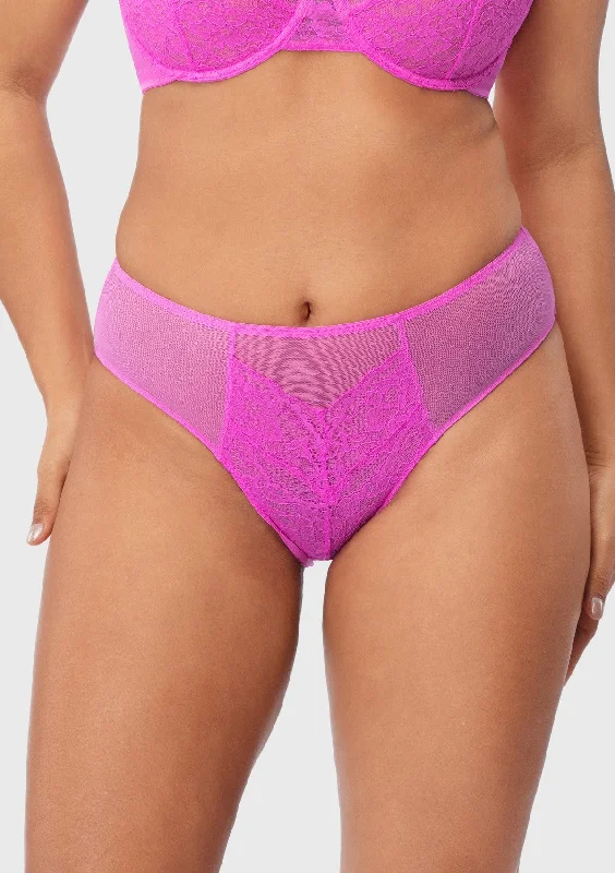 Enchante High-Rise Barbie Pink Lace Brief Underwear