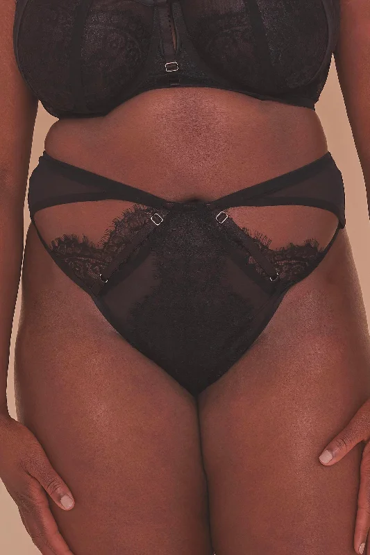 Leandra Strapped Up High Waist Knicker