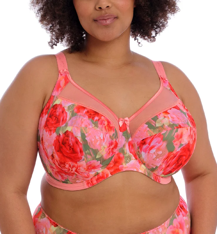 Goddess Kayla Support Underwire Bra (6162) - Rose Garden